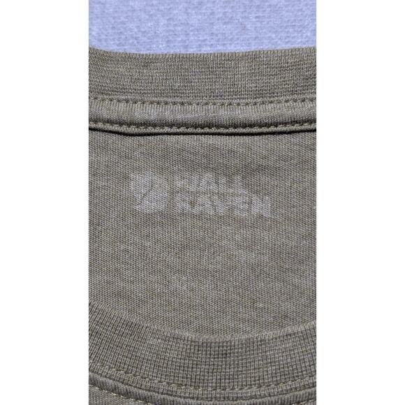 Fjällräven Lagerplats Graphic T-Shirt Olive Green Men’s Medium Outdoors - Picture 5 of 10